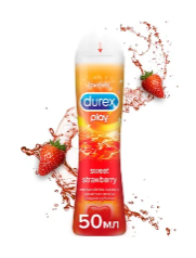 Гель смазка "Durex" Play sweet strawberry 50 мл