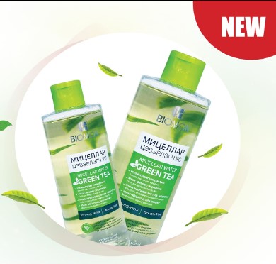 Мицеллярная вода д/лица "BIOMON" GREEN TEA 250 мл Монос
