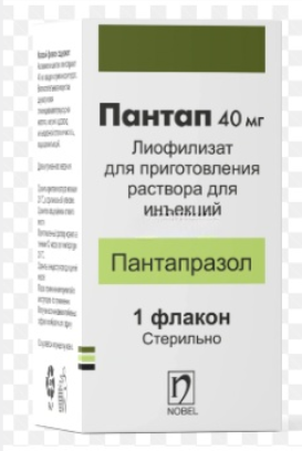 Пантап 40 мг №1 фл