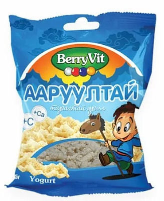 Драже витаминное, курут "BerryVit" в йогуртовой глазури 60 гр.
