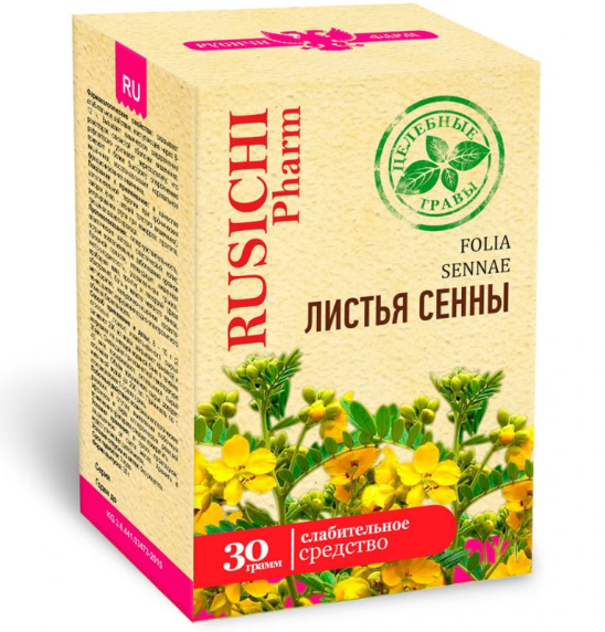 Русичи лист сенны 30 г