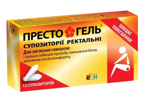 Простогель №12 супп