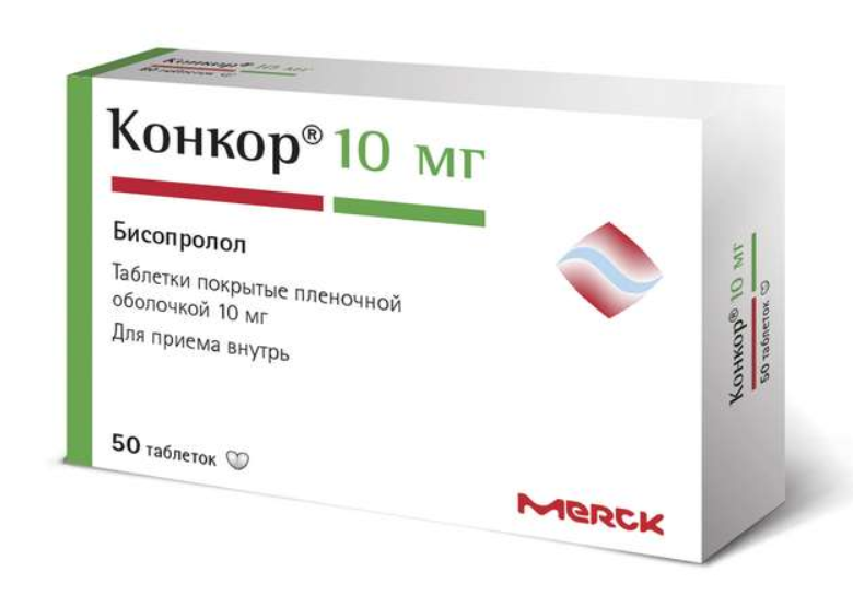 Конкор 10 мг №50 табл ==