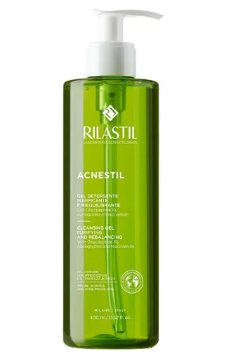 Гель д/умывания "RILASTIL" склонной к акне 400мл (7960)