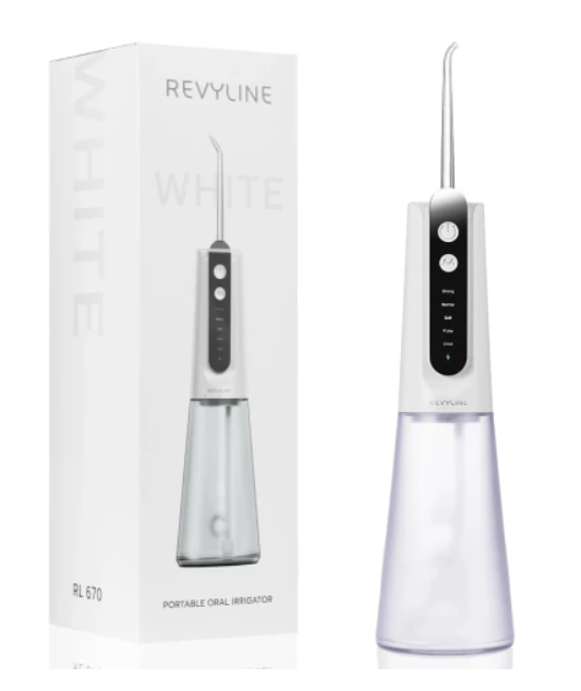 Портативный ирригатор д/ полости рта "Revyline RL 670" белый (1599)