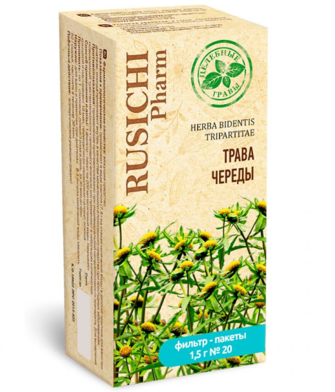 Русичи трава череды 1,5 г №20 ф/п
