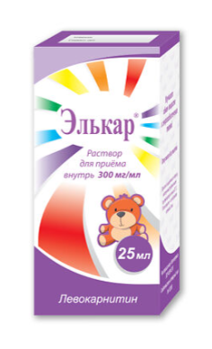 Элькар 300 мг/мл 25 мл