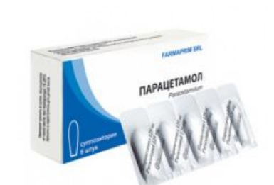 Парацетамол 125 мг №6 свечи (Молдова)