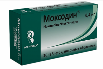 Моксодин 0,4 мг №30 табл