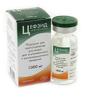Цефзид 1000 мг №1 фл (Цефтазидим)