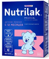 Смесь молочная "Nutrilak Premium" №3 с 12 мес. 300г (1387)