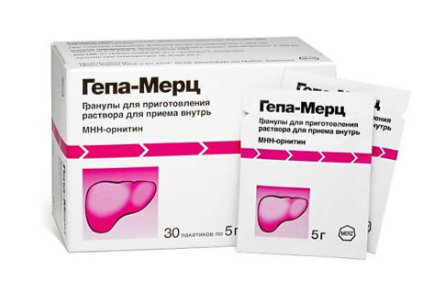 Гепа-Мерц гран.3 г/5 г пакеты №30