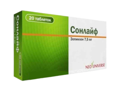 Сонлайф 7,5 мг №30 табл