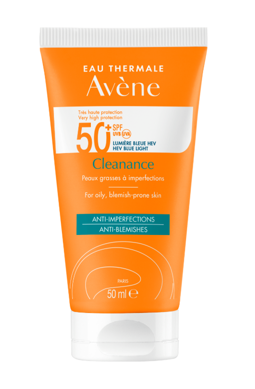 Флюид-солнцезащитный "Avene Cleanance" д/проблемной кожи SPF 50+ 50 мл