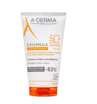 Крем д/лица ночной "A-Derma" Экзомега солнцезащитный смягчающий 150мл (7765)