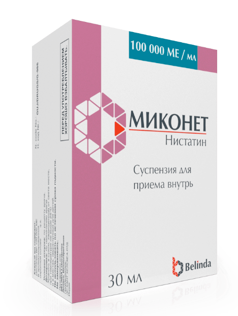 Миконет 100 000 МЕ/мл 30 мл сусп