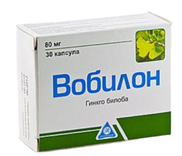Вобилон 80 мг №30 капс
