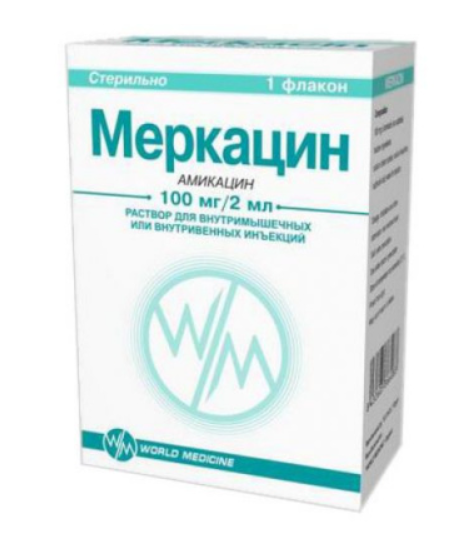 Меркацин 100 мг/2мл №1