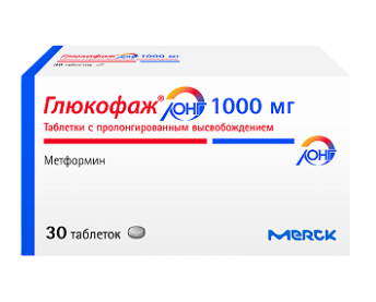 Глюкофаж лонг 1000 мг №30 табл