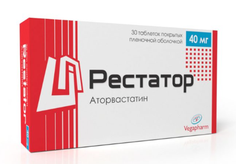 Рестатор 40 мг №30 табл