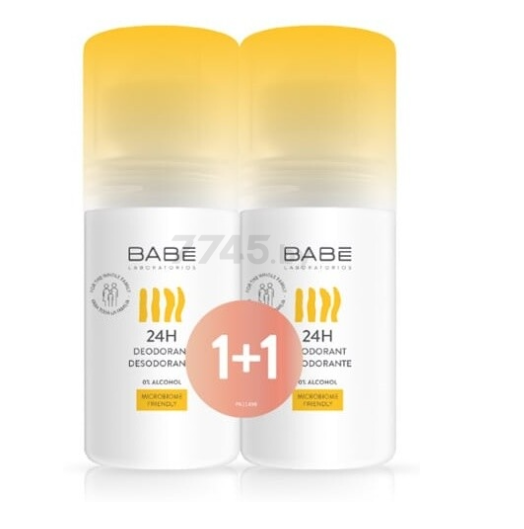 Антиперспирант шариковый "BABE" Twin pack 2*50 мл (9500)