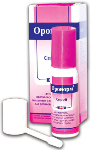 Оронорм 25 мл спрей