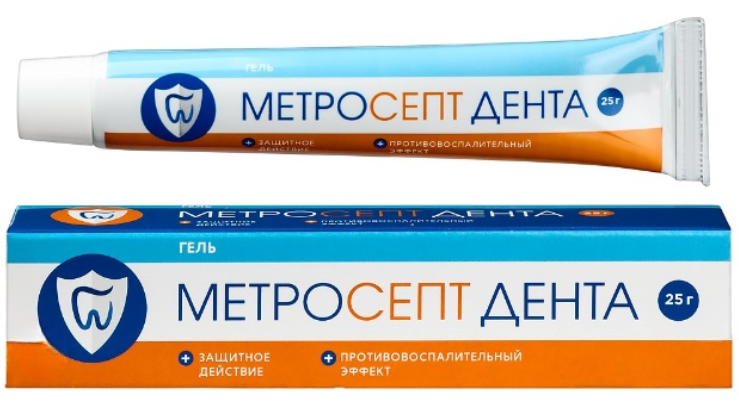 Метросепт Дента гель 25 г