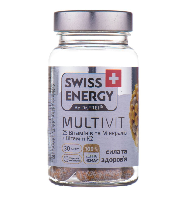 Витамин MULTIVIT №30 капс (SWISS ENERGY)