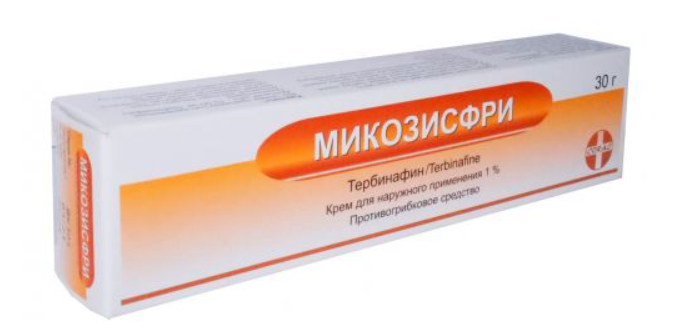 Микозисфри 1% 30 г крем