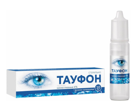 Тауфон гл. кап. 4% 10,0 (фл-кап)