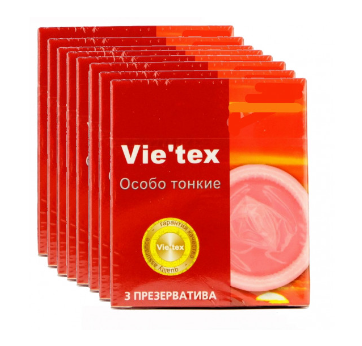 Презервативы Vietex особо тонкие 3 ==