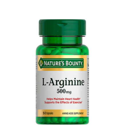 L-Аргинина 500 мг №50 капс (Natures Bounty)